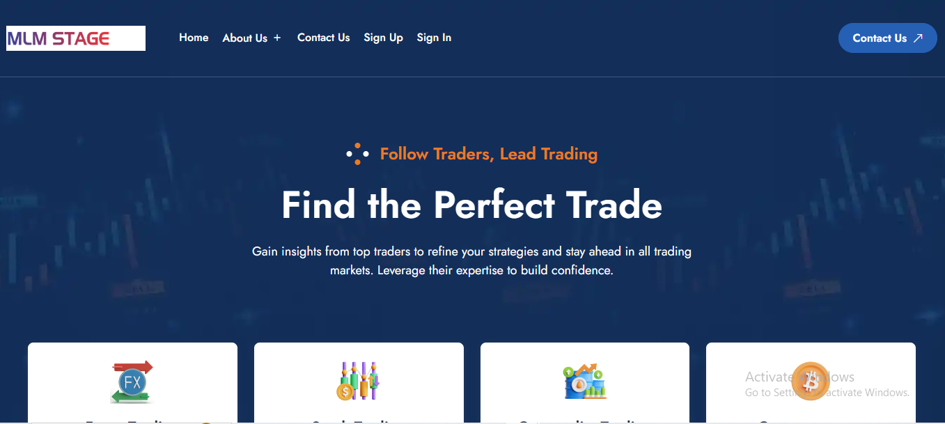 Crypto MLM Software Demo